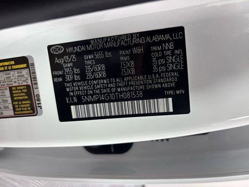 New 2026 Hyundai Santa Fe SE image 19