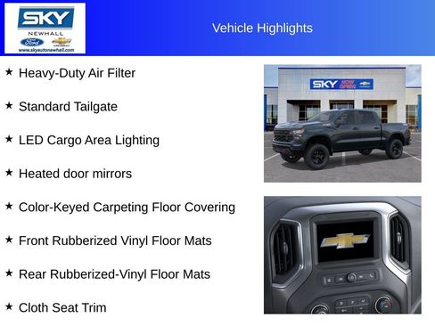 New 2026 Chevrolet Silverado 1500 Custom Trail Boss image 32