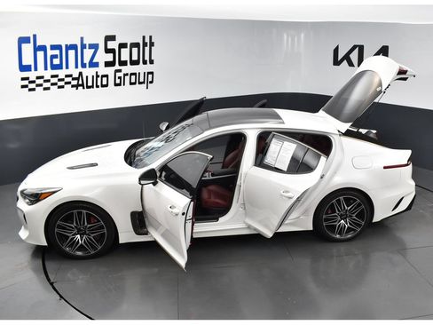 Used 2022 Kia Stinger GT1 w/ Red Interior Color Package RWD image 30