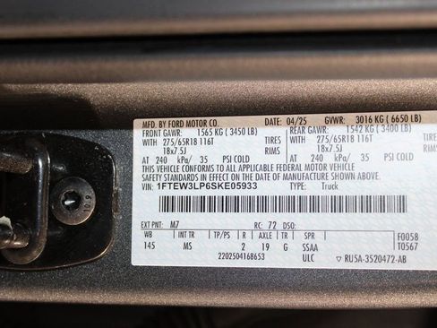 Certified 2025 Ford F150 XLT w/ Equipment Group 301A Standard image 23