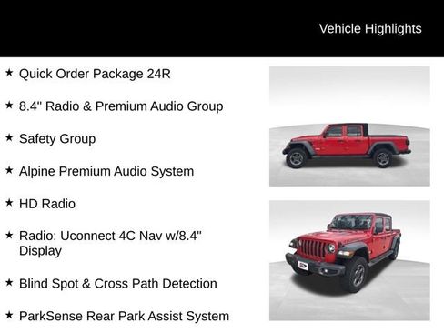 Used 2020 Jeep Gladiator Rubicon AWD/4WD image 3