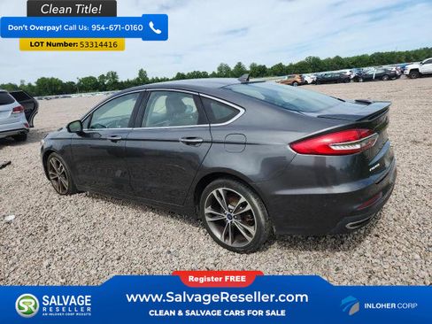 Used 2020 Ford Fusion Titanium AWD/4WD image 3