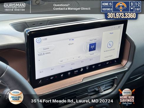 Used 2025 Ford Bronco Sport Outer Banks w/ Outer Banks Tech Package+ AWD/4WD image 5