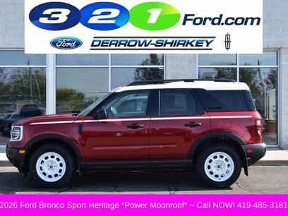 New 2026 Ford Bronco Sport Heritage