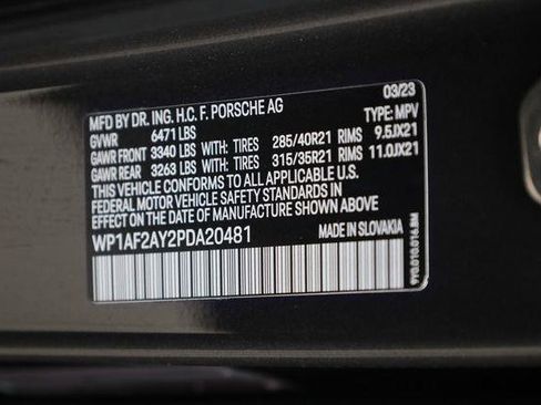 Used 2023 Porsche Cayenne Turbo AWD/4WD image 13