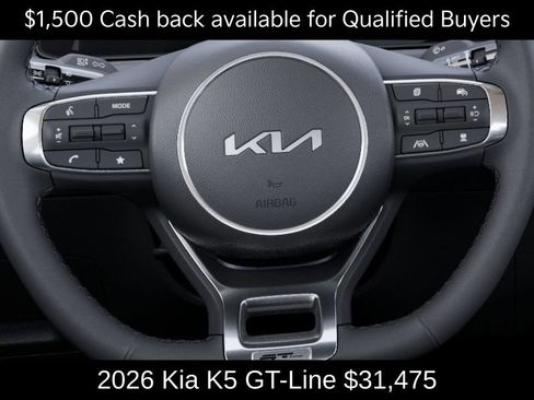 New 2026 Kia K5 GT-Line w/ GT-Line Premium Package FWD image 22