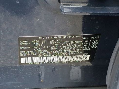Used 2025 Subaru Outback Premium AWD/4WD image 27