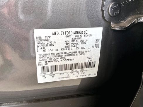 Used 2023 Ford Explorer ST w/ Equipment Group 401A AWD/4WD image 32