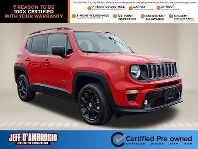 Certified 2022 Jeep Renegade Latitude