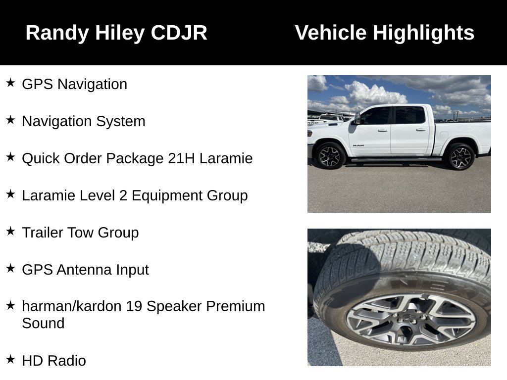 Used 2025 RAM 1500 Laramie AWD/4WD image 5