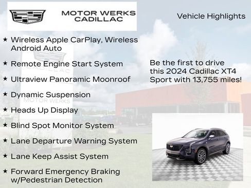 Certified 2024 Cadillac XT4 Sport image 7