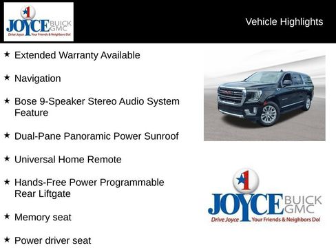 Certified 2023 GMC Yukon XL SLT w/ SLT Premium Package AWD/4WD image 25