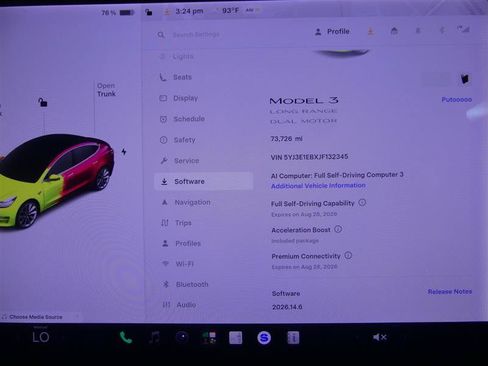 Used 2018 Tesla Model 3 Long Range AWD/4WD image 8