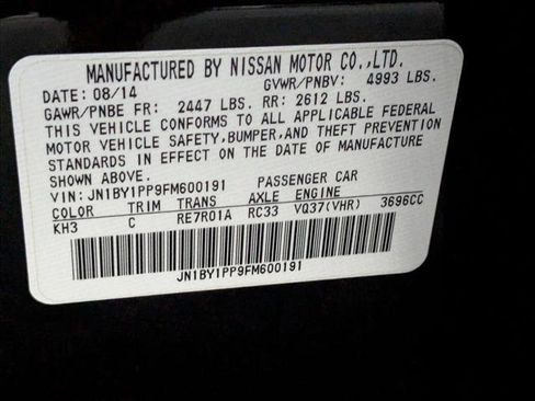 Used 2015 INFINITI Q70 L 3.7 w/ Technology Package image 26