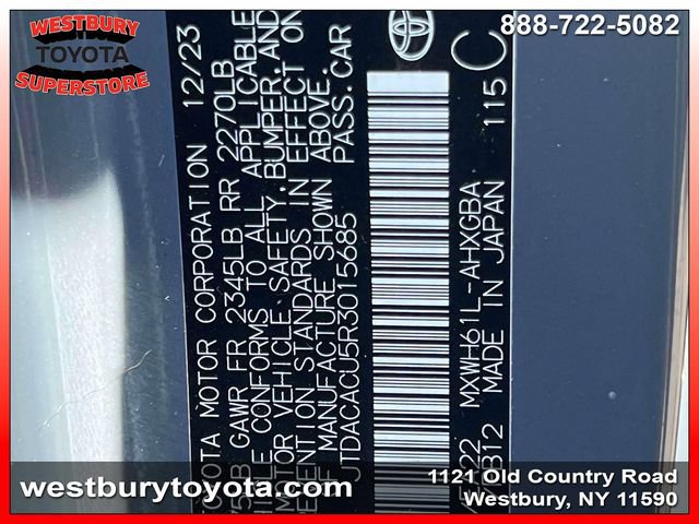 Certified 2024 Toyota Prius Prime FWD image 24