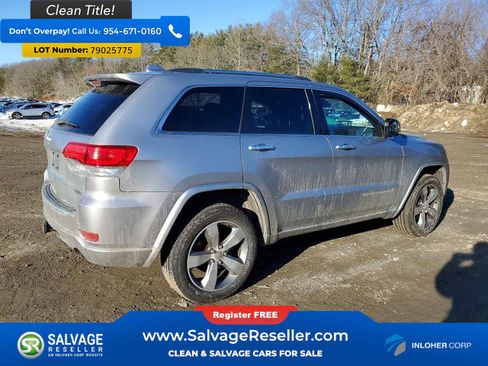 Used 2014 Jeep Grand Cherokee Overland w/ Advanced Technology Group image 4