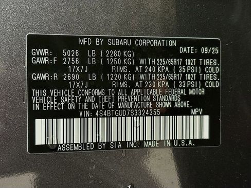 New 2025 Subaru Outback Wilderness image 33