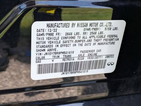 Certified 2023 INFINITI Q50 Luxe w/ Cargo Package AWD/4WD image 34