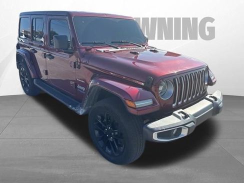 Used 2021 Jeep Wrangler Unlimited Sahara w/ Safety Group AWD/4WD image 4