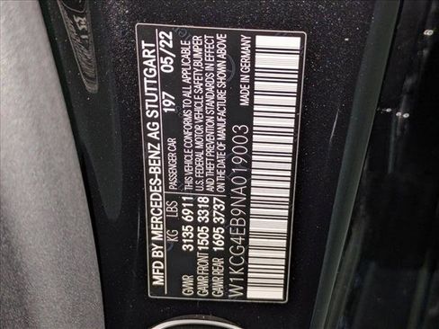Certified 2022 Mercedes-Benz EQS 580 4MATIC Sedan image 27