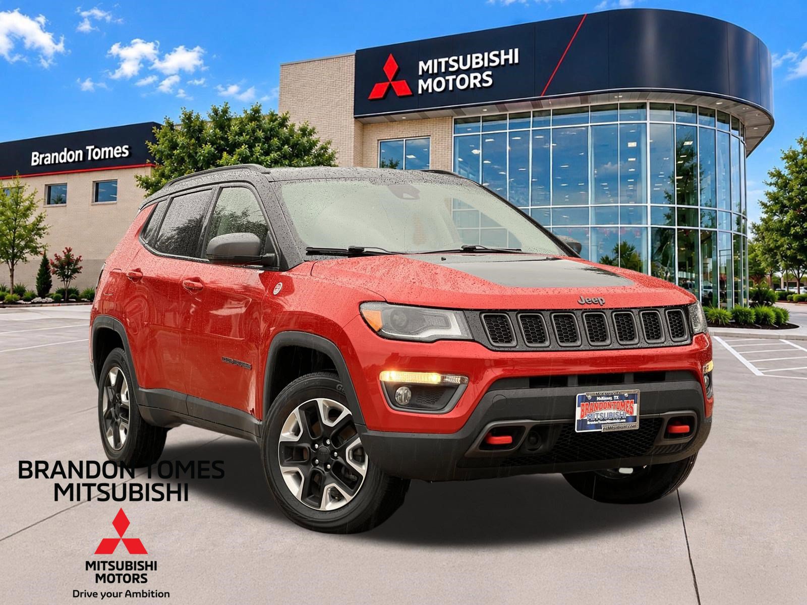 Used 2018 Jeep Compass Trailhawk w/ Leather Interior Group AWD/4WD image 1