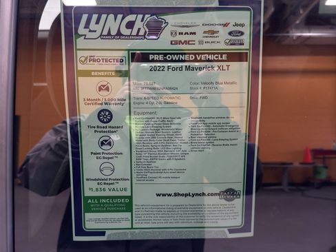 Used 2022 Ford Maverick XLT w/ XLT Luxury Package image 40