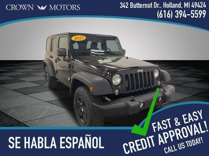 Used 2017 Jeep Wrangler Unlimited Sport w/ Quick Order Package 24S