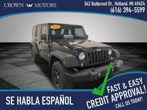 Used 2017 Jeep Wrangler Unlimited Sport w/ Quick Order Package 24S AWD/4WD image 1