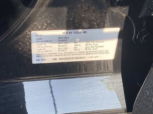 Used 2026 Tesla Model Y Long Range AWD/4WD image 21