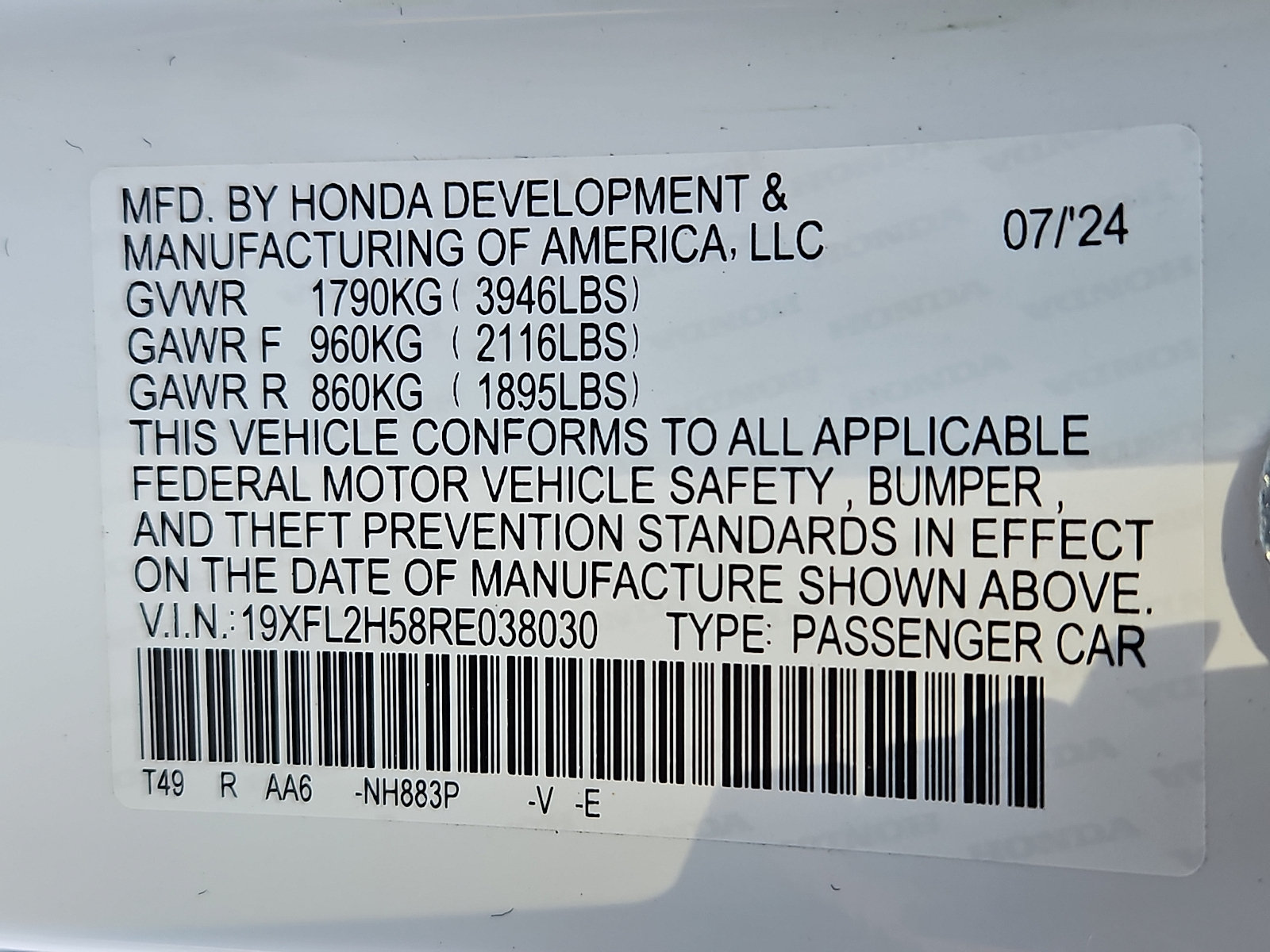 Used 2024 Honda Civic LX image 28