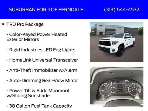 Used 2019 Toyota Tundra TRD Pro AWD/4WD image 9