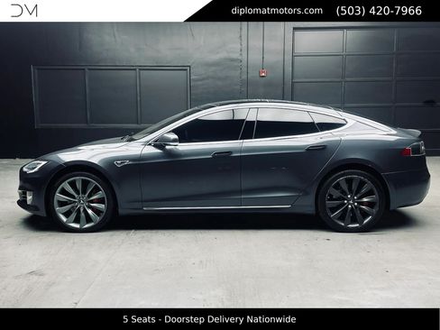 Used 2016 Tesla Model S P90D AWD/4WD image 4