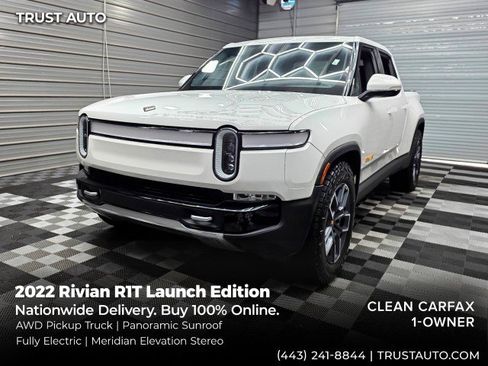 Used 2022 Rivian R1T Launch Edition AWD/4WD image 1
