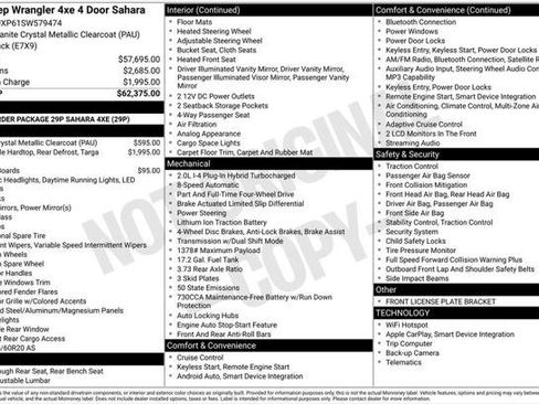 Certified 2025 Jeep Wrangler Unlimited Sahara AWD/4WD image 35