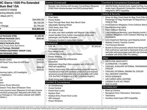 New 2026 GMC Sierra 1500 Pro w/ Pro Value Package AWD/4WD image 22