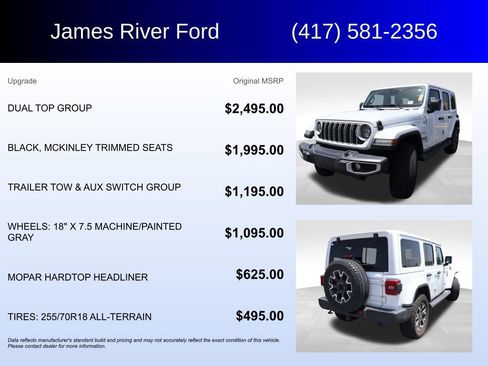 Used 2024 Jeep Wrangler Unlimited Sahara w/ Dual Top Group AWD/4WD image 5