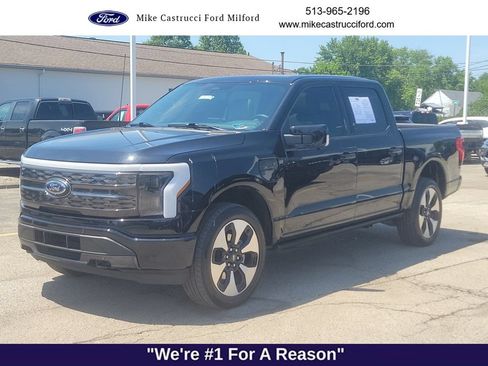Used 2023 Ford F150 Lightning Platinum AWD/4WD image 1
