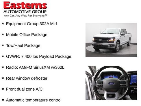 Used 2024 Ford F150 XLT w/ Equipment Group 302A MID AWD/4WD image 11