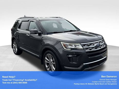 Used 2018 Ford Explorer Limited w/ Equipment Group 301A FWD image 3