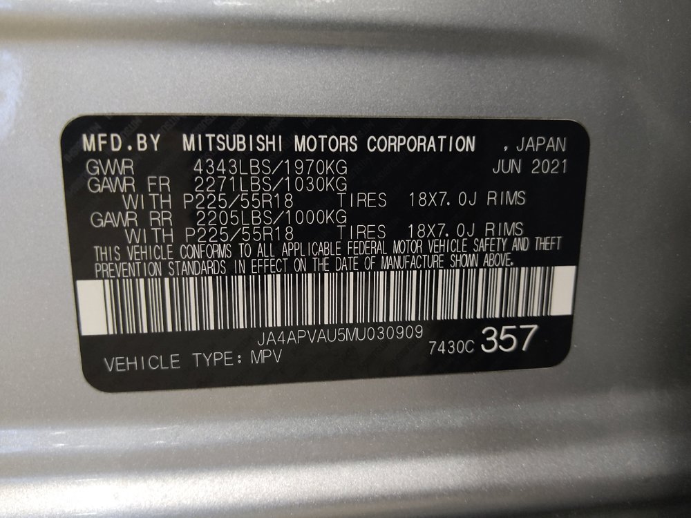 Used 2021 Mitsubishi Outlander Sport SE FWD image 33