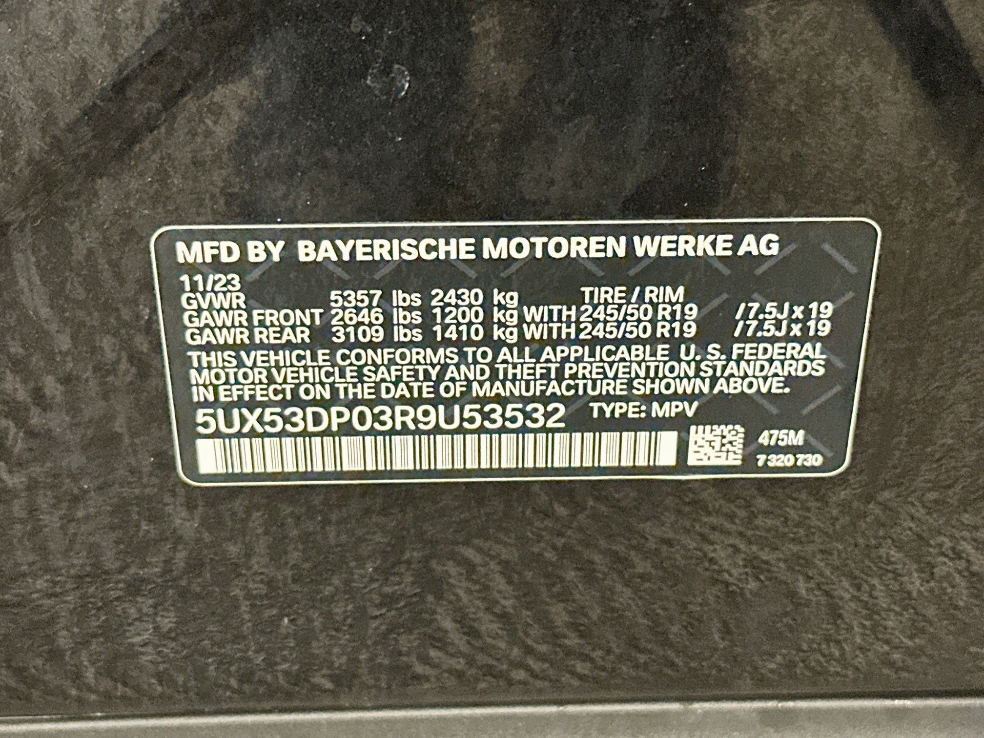 Used 2024 BMW X3 xDrive30i w/ Convenience Package AWD/4WD image 12