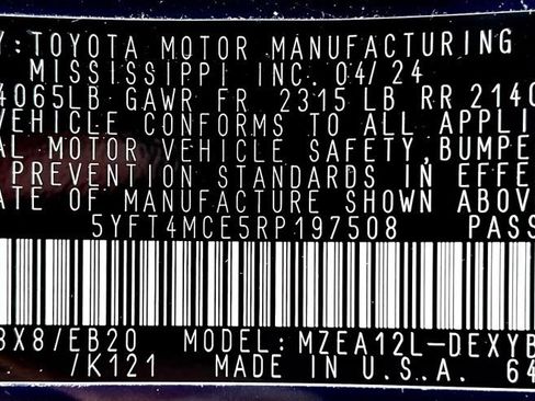 Certified 2024 Toyota Corolla XSE FWD image 25