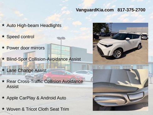 Certified 2025 Kia Soul LX w/ LX Technology Package FWD image 12