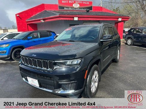 Used 2021 Jeep Grand Cherokee L Limited AWD/4WD image 7