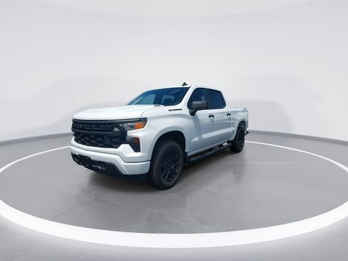 New 2026 Chevrolet Silverado 1500 Custom w/ Turbomax Blackout Package AWD/4WD image 4
