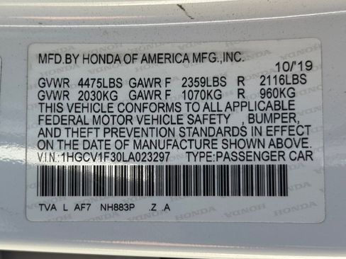 Used 2020 Honda Accord Sport image 65