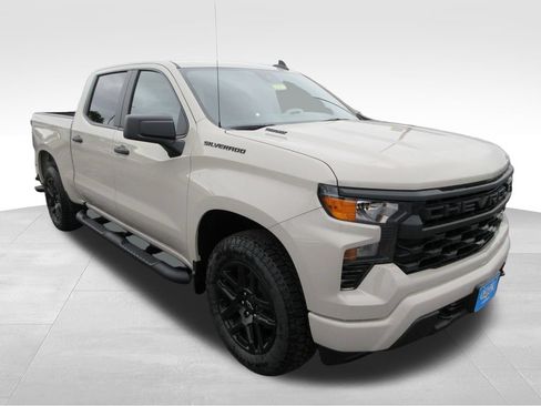 New 2026 Chevrolet Silverado 1500 Custom w/ Turbomax Blackout Package AWD/4WD image 7