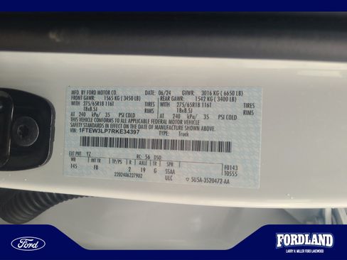 Used 2024 Ford F150 XLT w/ Equipment Group 302A MID AWD/4WD image 25