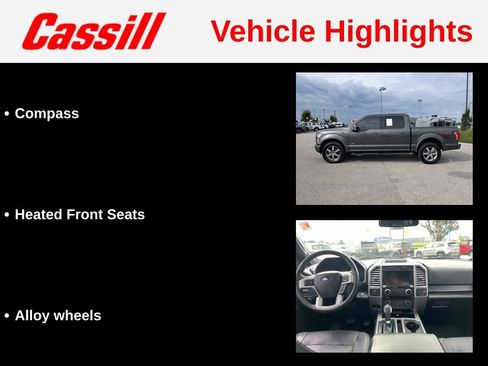 Used 2015 Ford F150 Lariat w/ Equipment Group 502A Luxury AWD/4WD image 13