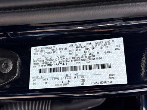 Used 2023 Ford F150 Raptor AWD/4WD image 32